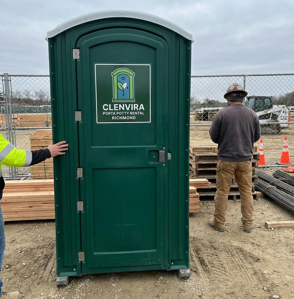 Porta potty rental for construction